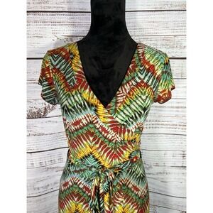 Vintage Ella Semani‎ Wrap Mack Dress